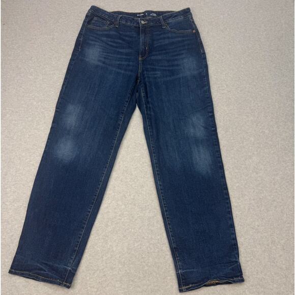 Old Navy High-Rise O.G. Loose Straight Jeans WMNS 18 Tall Blue S/492915-00 Denim - Picture 3 of 12
